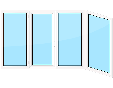 Теплое остекление балкона